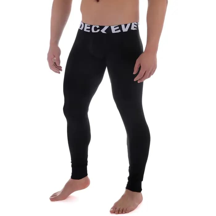 Pantalons de Compression Sexy pour hommes collants Leggings course entraînement Sport Fitness Modal