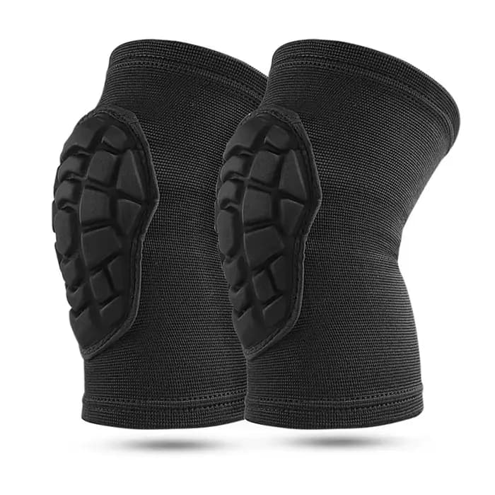 1 paire de genouillères de sport pour jeunes et adultes, manchon de compression protecteur pour le b