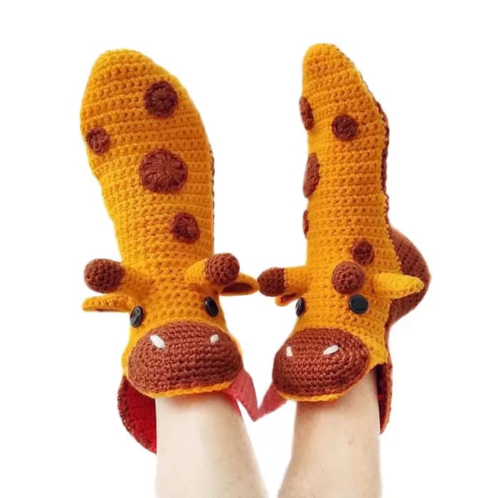 Chaussettes amusantes en tricot d'animaux pour hommes et femmes, chaussettes Crocodile, nouveauté, A