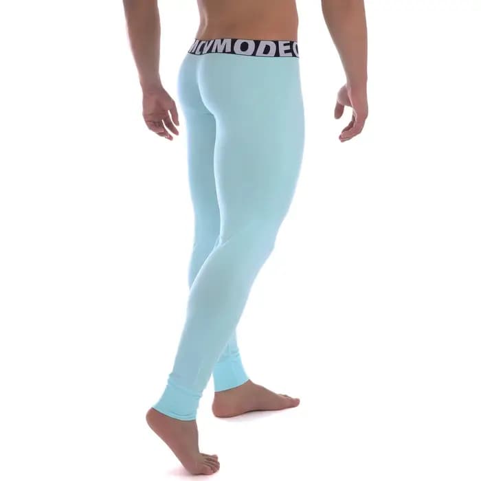 Pantalons de Compression Sexy pour hommes collants Leggings course entraînement Sport Fitness Modal