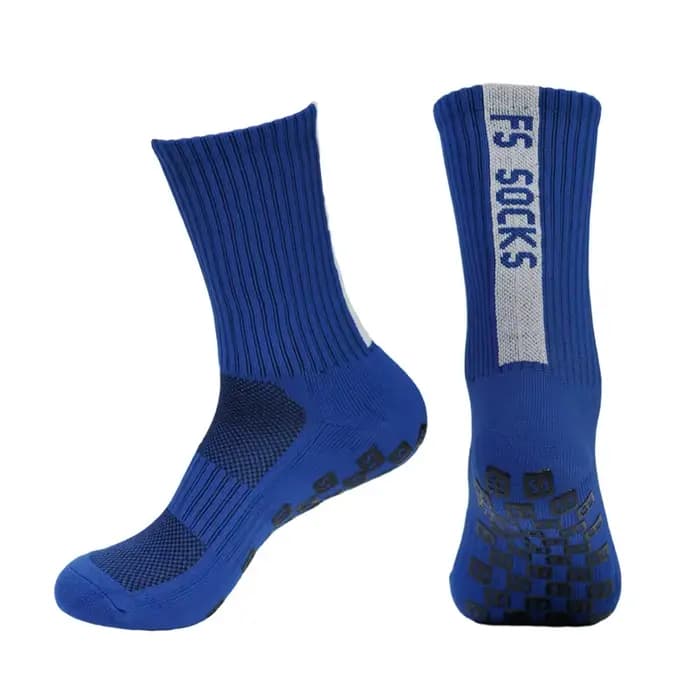 Nouvelles chaussettes de football antidérapantes en silicone pour hommes et femmes, chaussettes de s
