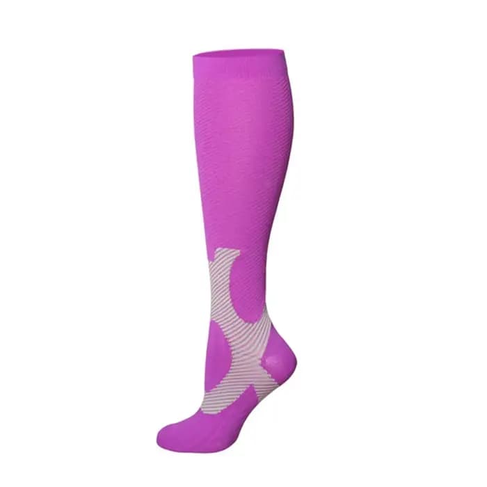Chaussettes de Compression pour hommes et femmes, bas de Sport, pour Marathon, cyclisme, Football, v