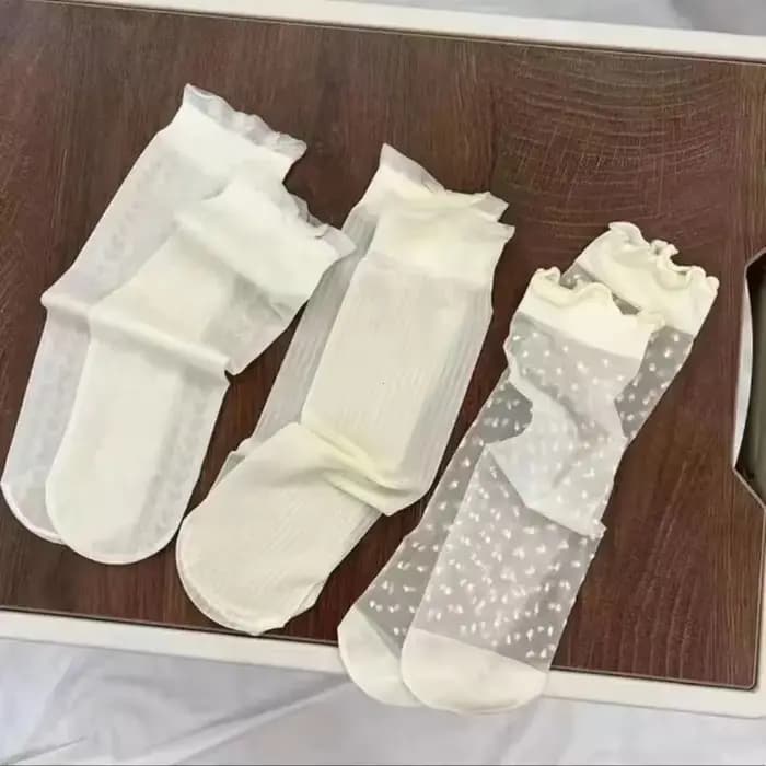 Lot de 3 paires de chaussettes hautes en dentelle pour fille de 2 à 12 ans, accessoire de princesse