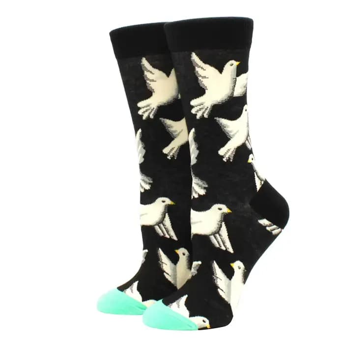 1 paire offres spéciales chaussettes drôles femmes décontracté dessin animé fruits banane avocat cit