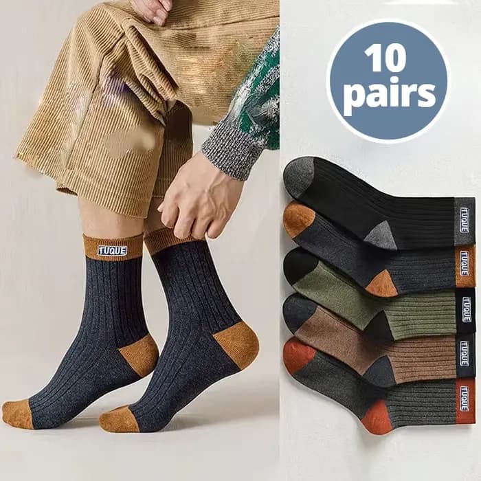 5 paires de chaussettes tendance pour hommes, chaussettes unisexes décontractées et confortables, re