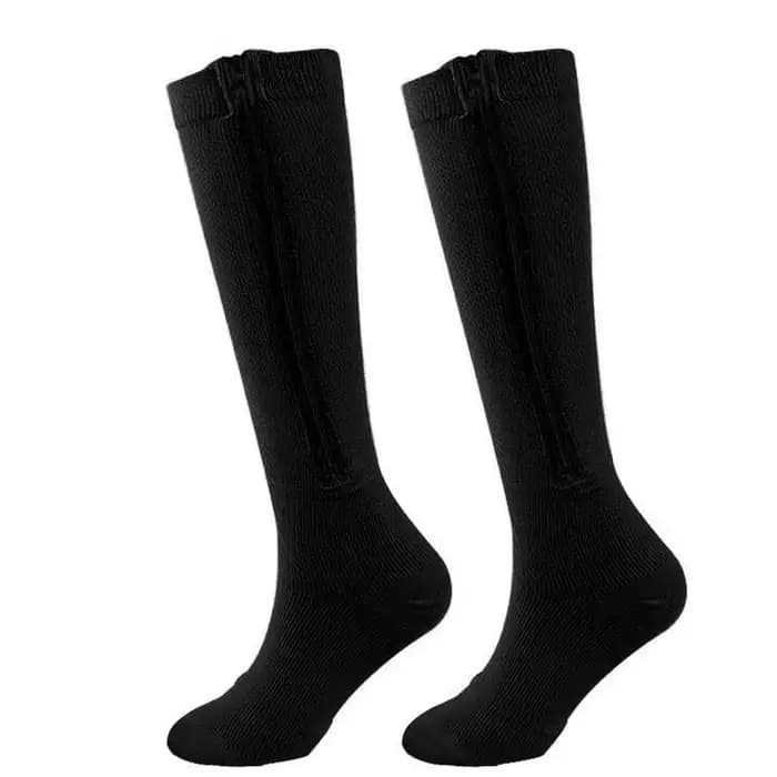 Chaussettes à pression ronde Parker classiques, compresse à glissière, bas de compression, cyclisme,