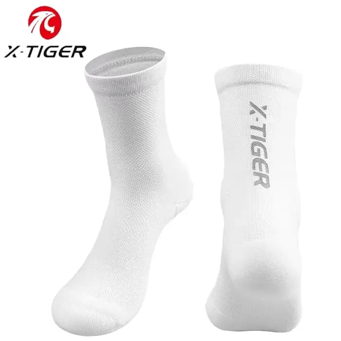 X-TIGER chaussettes de sport pour hommes chaussettes de vélo vtt anti-dérapant résistant à l'usure a