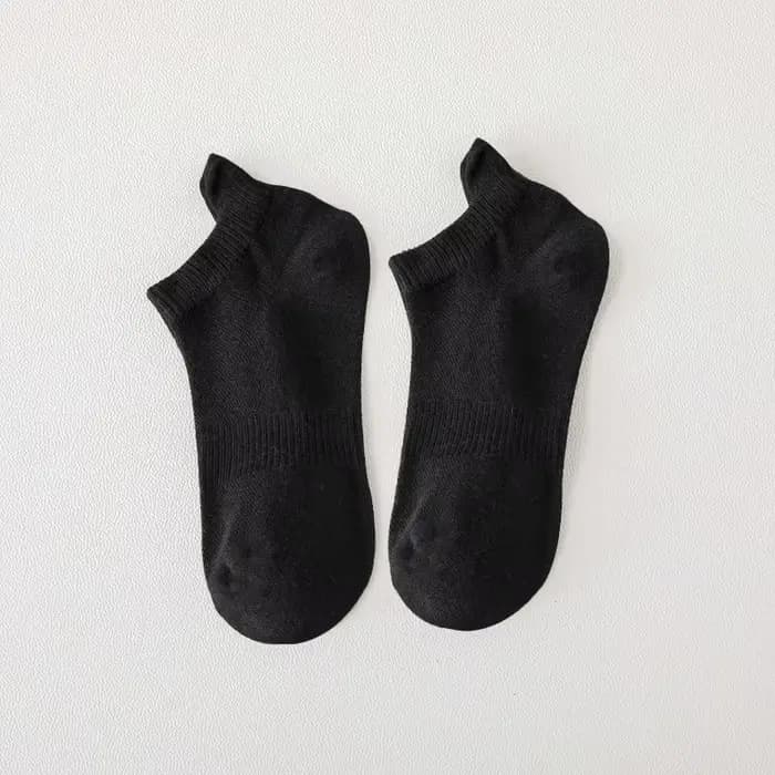 Chaussettes courtes respirantes en coton fin pour hommes, chaussettes de sport décontractées, mode m
