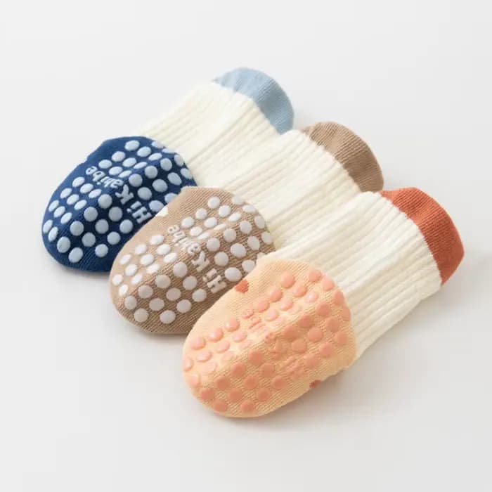 3 paires/lot chaussettes pour enfants pour filles garçons coton doux enfant en bas âge plancher mais