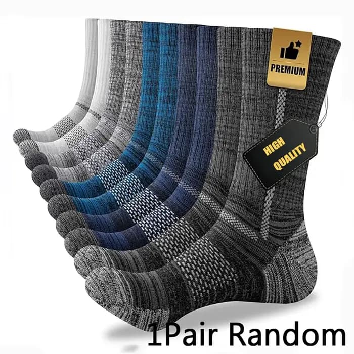 1/3 paires de chaussettes de sport pour hommes, chaussettes de compression, chaussettes confortables