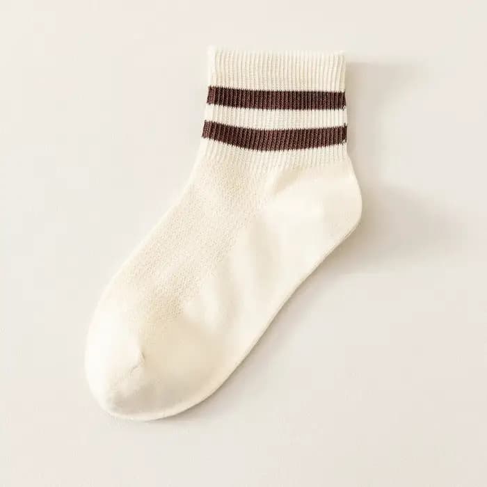 Chaussettes de sport sans couture pour femmes, 6 paires, en maille, courtes, en coton, de haute qual