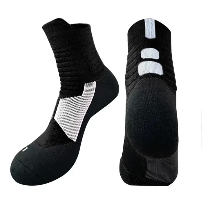 Chaussettes de sport d'extérieur pour hommes, de haute qualité, chaussettes de basket-ball d'élite,