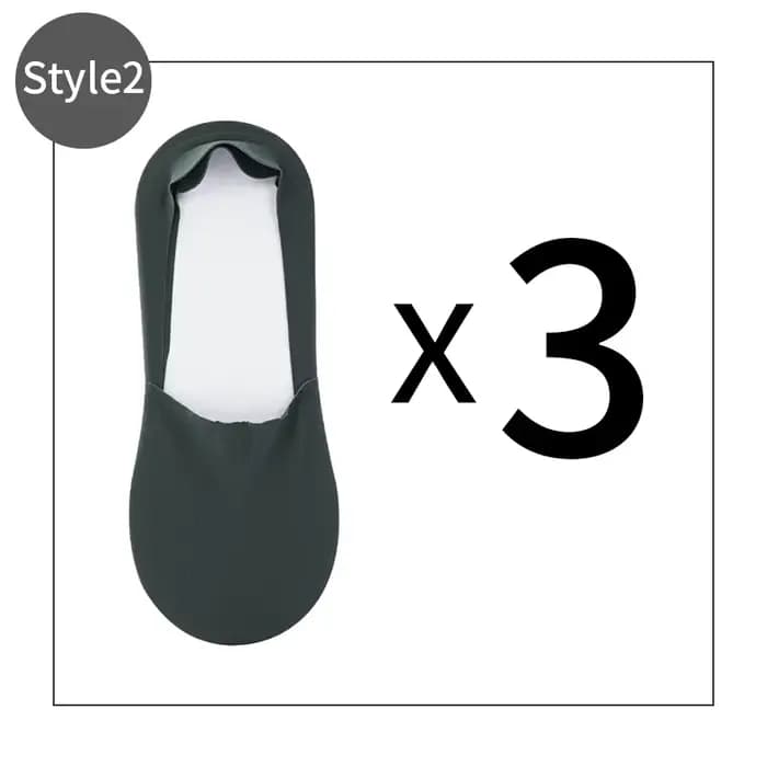 3 paires de chaussettes décontractées assorties de haute qualité pour hommes, chaussettes invisibles