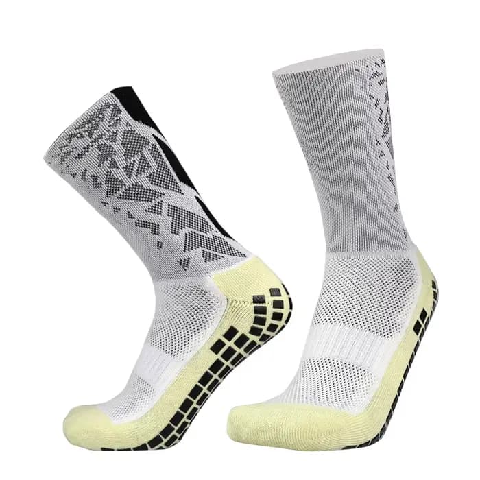 Chaussettes de Football antidérapantes en Silicone Takraw hommes femmes Sport basket-ball Grip chaus