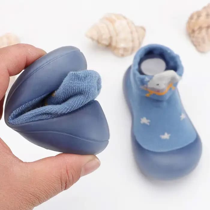 Chaussettes pour bébés, chaussures pour enfants en bas âge, premiers pas, motif de dessin animé, sem