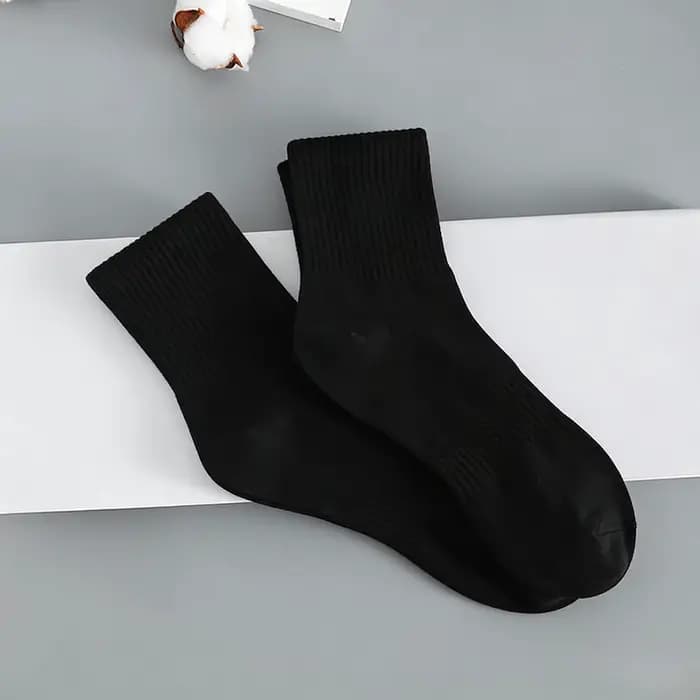 1/5 paires de nouvelles chaussettes de sport 100% pur coton chaussettes de sport en coton