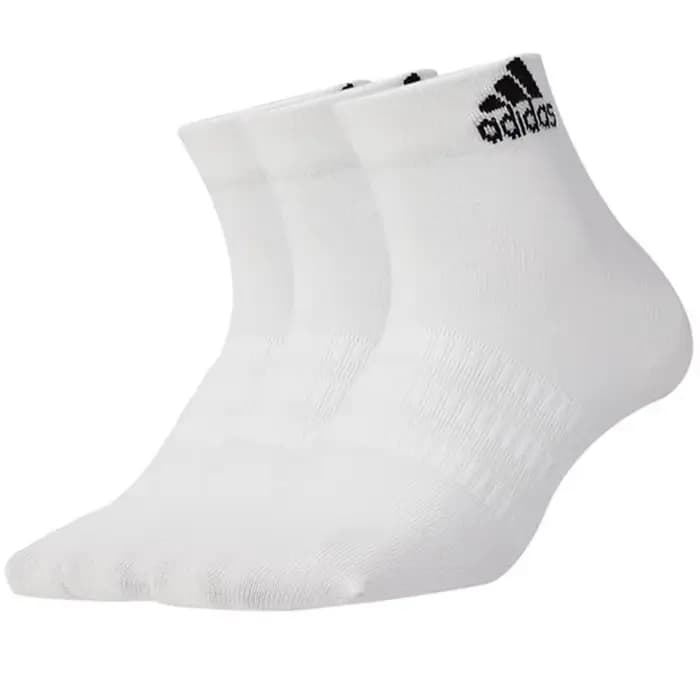 Chaussettes de sport Adidas pour hommes et femmes - Pack de 3 : rouge néon, bleu vif et vert gazon -