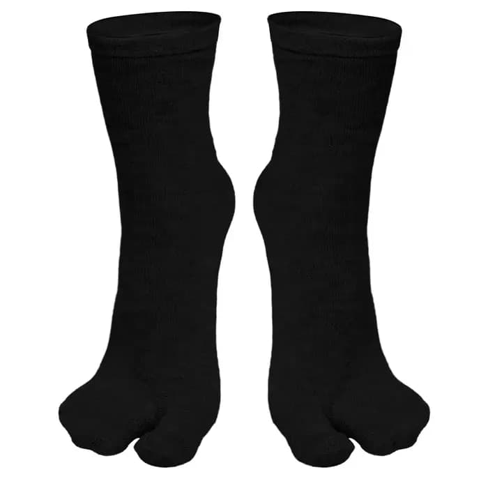 Chaussettes Tabi à deux doigts en fibre pour hommes et femmes, style japonais tendance, pour l'été,