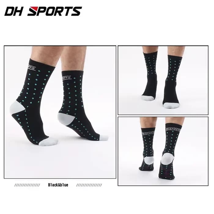 Dh Sports femmes Performance vtt chaussettes de cyclisme Guy Funky vélo de route en Nylon rayure vél