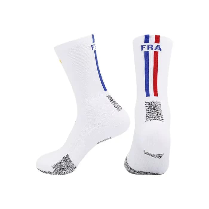 Chaussettes de football respirantes pour hommes, femmes et adolescents
