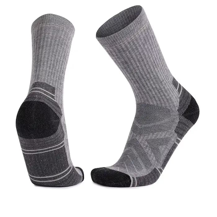 Chaussettes en laine mérinos pour hommes et femmes, chaussettes de course, de randonnée, douces et l