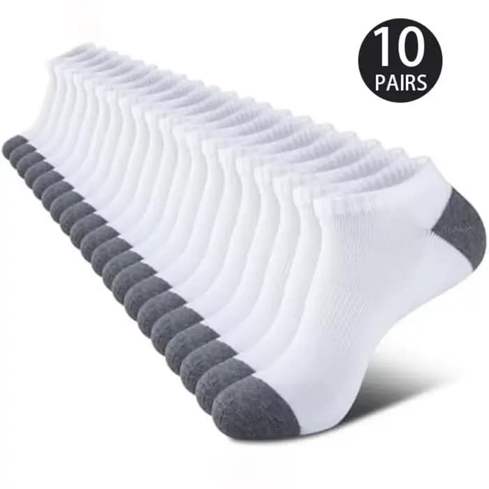 10 paires de chaussettes de course de sport pour hommes de haute qualité pour le printemps et l'été,