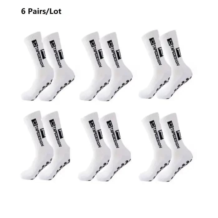 Chaussettes de sport coordonnantes mi-mollet pour hommes et femmes, chaussettes de football, chausse