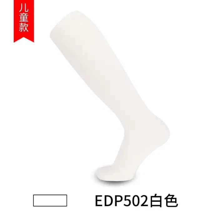 Chaussettes de football solides et fines pour garçons et filles, chaussettes longues pour enfants