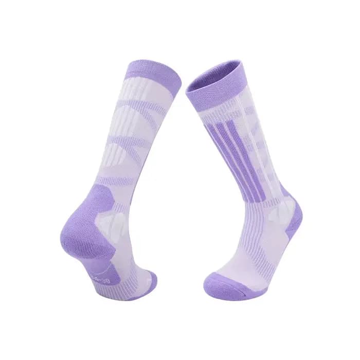 1 paire de chaussettes de Ski en laine mérinos, Compression thermique chaude et épaisse pour l'hiver