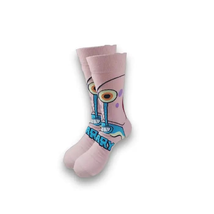 Nouvelles chaussettes amusantes de style dessin animé, personnalisées, originales, pour hommes et fe