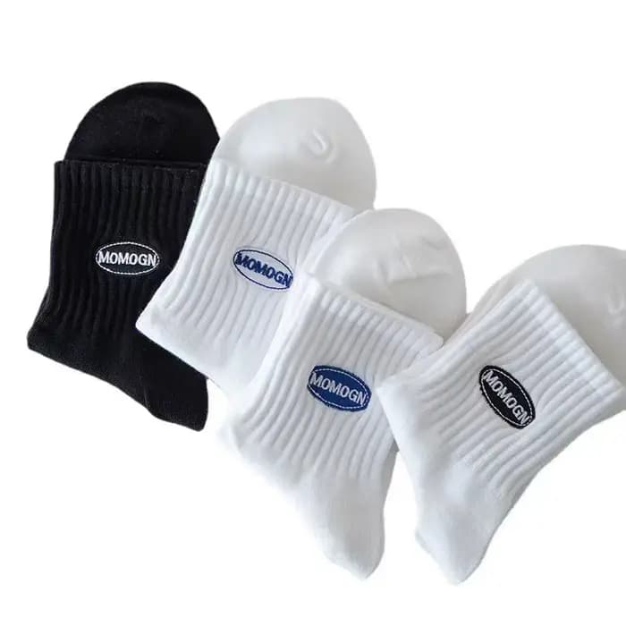 4 paires de chaussettes en coton pour hommes et femmes, chaussettes de course Anti-odeur quatre sais