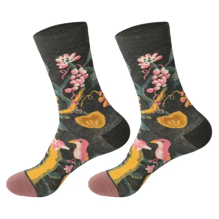 Chaussettes drôles pour hommes femmes amusant confortable fou nouveauté mode respirant peinture à l'