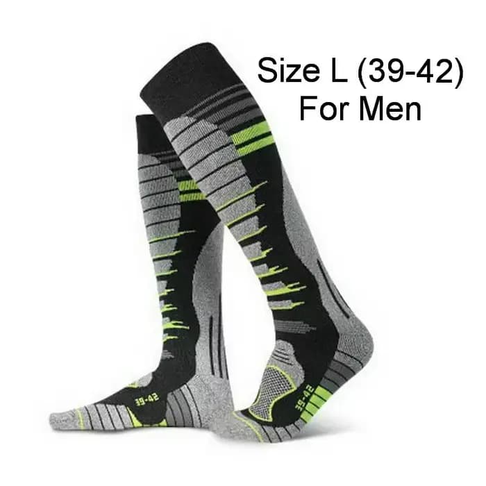 Chaussette de ski en laine mérinos pour homme et femme, chaussettes d'hiver,chaussette thermique , c