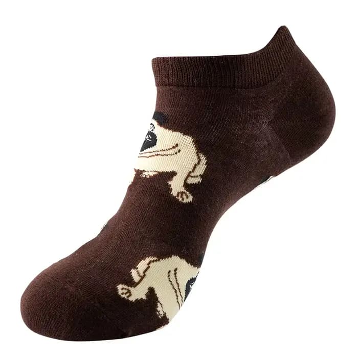 Chaussettes courtes respirantes pour hommes et femmes, chaussettes amusantes, chaussettes de rinçage