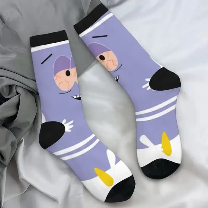 Souths Parks chaussettes dessin animé Harajuku bas hommes confortables chaussettes de Skateboard aut