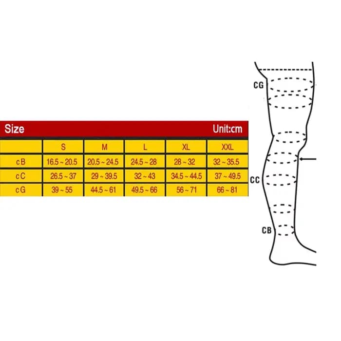 Chaussettes de Compression S-XXL médicales pour prévenir les varices, tuyau de soutien sans orteils