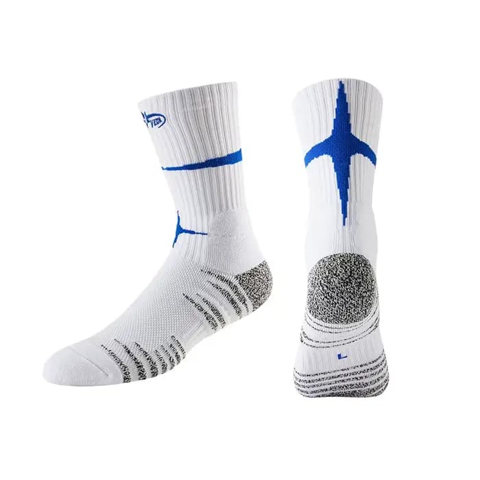 Chaussettes de basket-ball à fond de serviette pour hommes et femmes, antidérapantes, Support de che