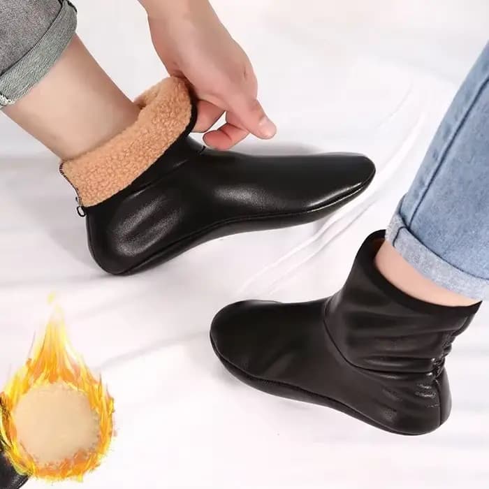 1/3/5 paires de chaussettes de prière musulmanes noires à haute élasticité, en cuir PU de haute qual