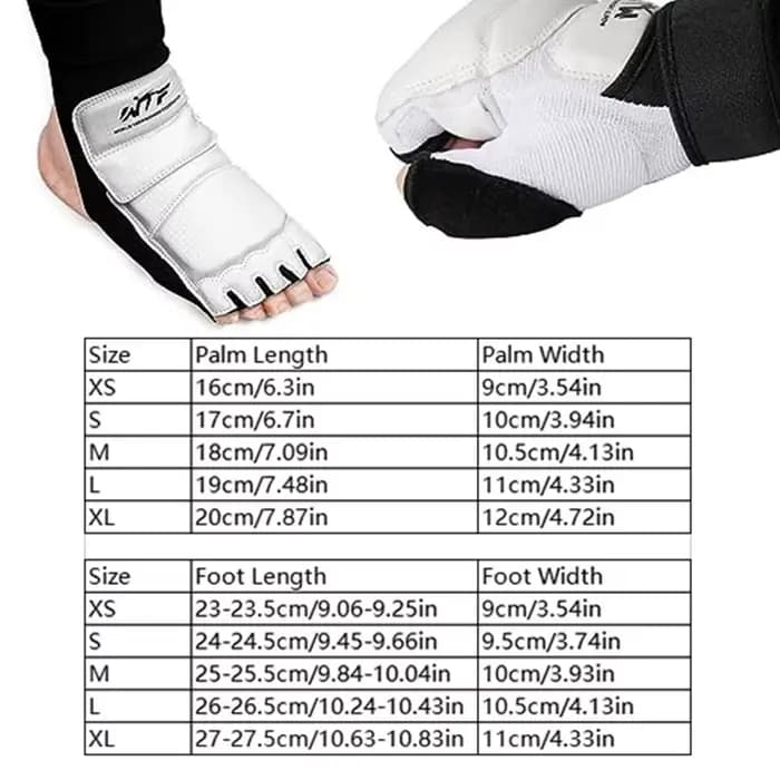 Gants de pied en cuir pour taekwondo, anneau de Rotterdam, protection de rinçage de karaté, équipeme