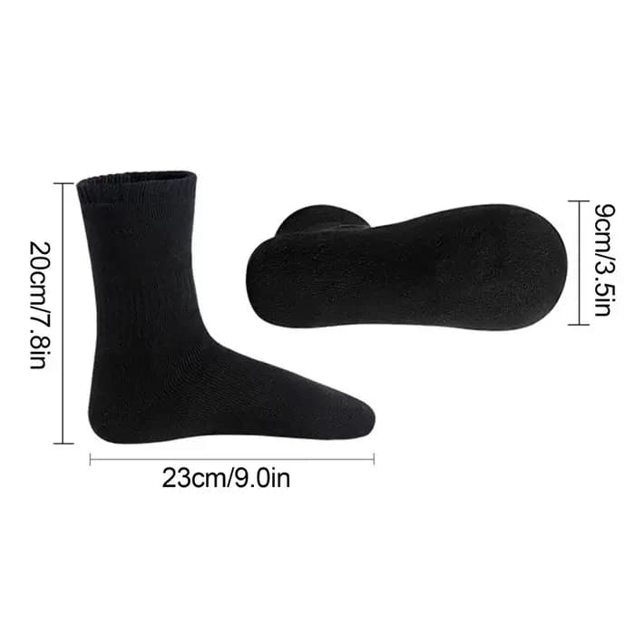 Chaussettes chauffantes électriques, résistantes au froid, chauffage rapide, longues, respirantes, c