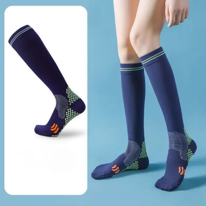Chaussettes de Compression de course à la mode transfrontalière, chaussettes élastiques façonnant le