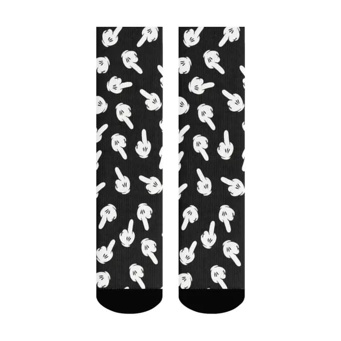 Chaussettes imprimées de dessin animé drôle, nouveauté, chaussettes pour hommes heureux, style Haraj