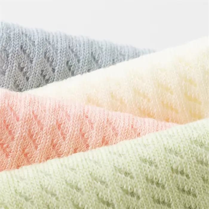 3 paires/lot chaussettes nouveau-né pour fille garçon 0-5 ans été mince coton maille infantile bébé