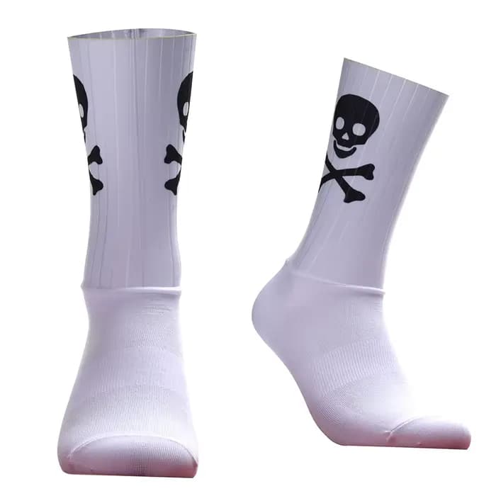 Aero Sports – chaussettes de cyclisme antidérapantes en Silicone, sans couture, respirantes, motif d