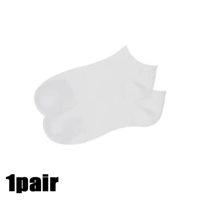 1-10 paires de chaussettes blanches pour femmes, simples et polyvalentes, à la mode, douces, confort