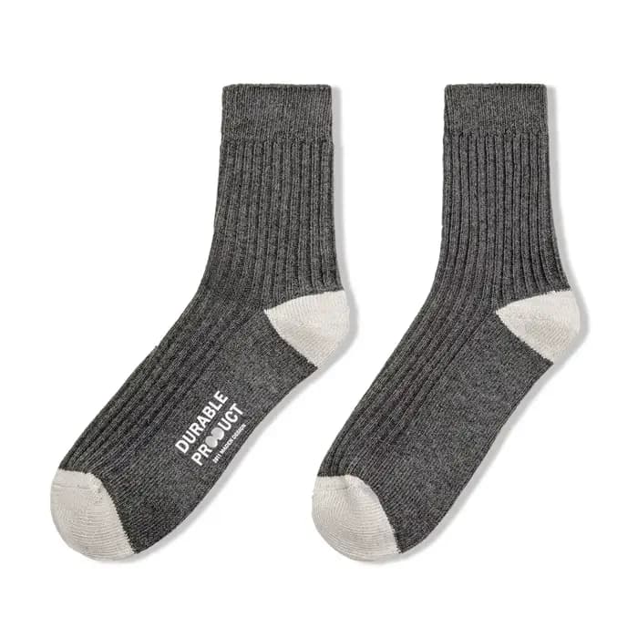 Maden-Chaussettes mi-mollet pour hommes, 3 paires, décontractées, longues, trois couleurs, Pit Optic