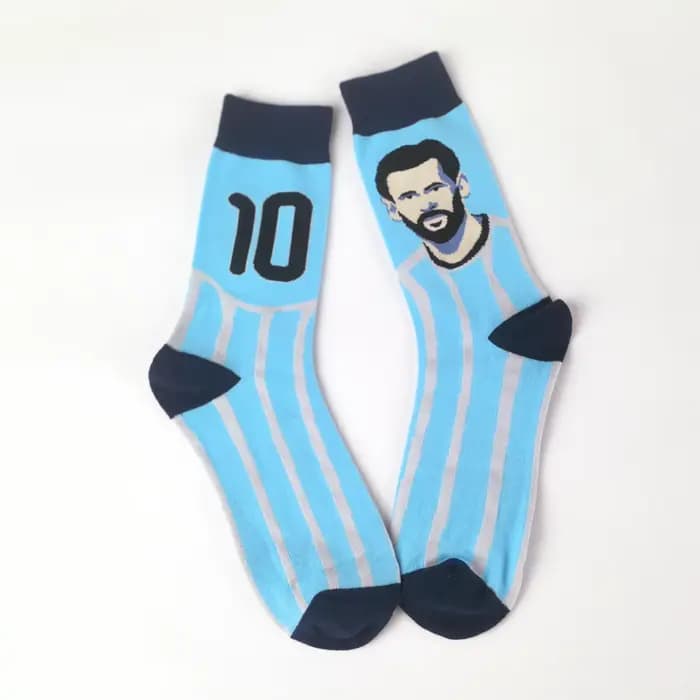 1 paire de chaussettes tendance – un incontournable pour les fans de football, parfaites pour le spo