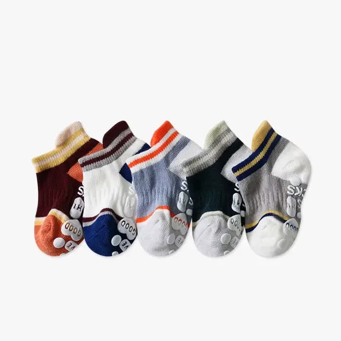 Chaussettes coordonnantes en maille fine pour bébés, chaussettes à œillets pour tout-petits, chausse