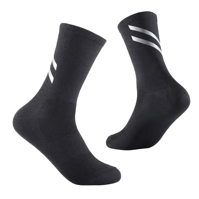Chaussettes de sport de compression professionnelles pour hommes, chaussettes de cyclisme VTT, ajust