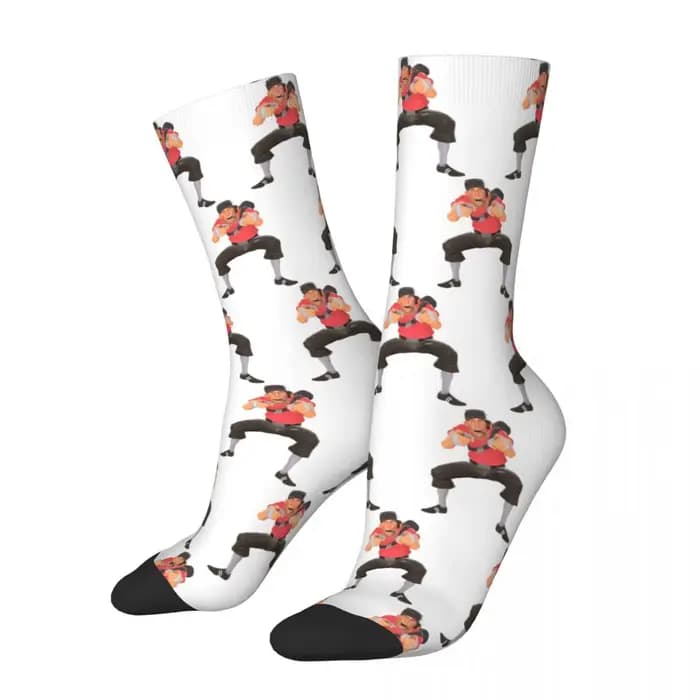 Chaussettes Harajuku Tf2 Scout Laugh Team Fortress 2, Bas Absorbant la Sueur, Chaussettes sulfToutes